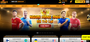 Tổng quan DEBET - Nhà cái cá cược chuyên nghiệp đến từ Đức