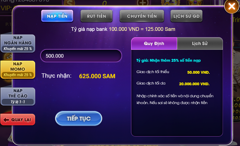 Sam86 Club - Săn hũ đỉnh cao, lộc về ào ào